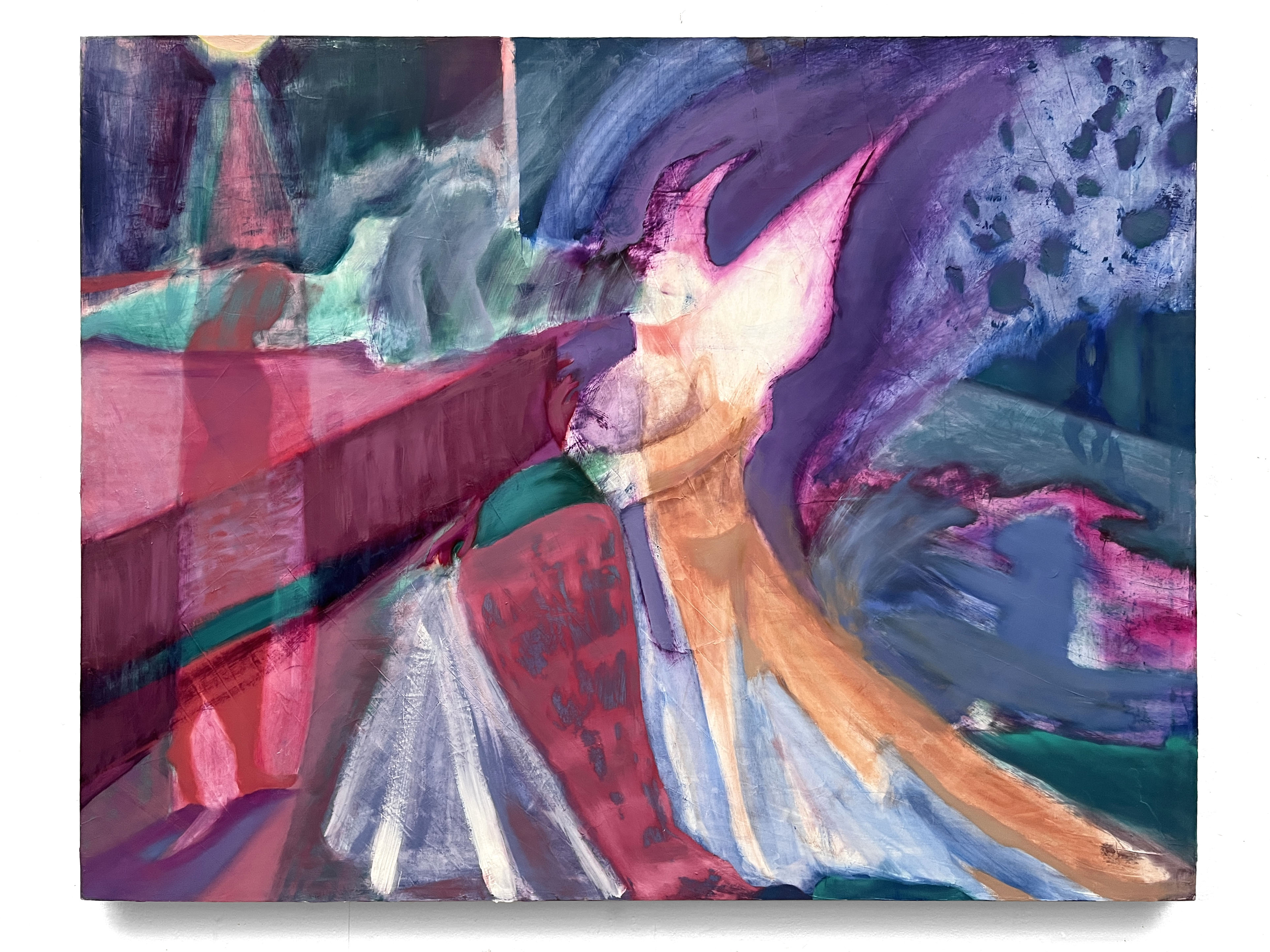 The Venue, 48x60_, oil on canvas, 2025, AVAILABLE